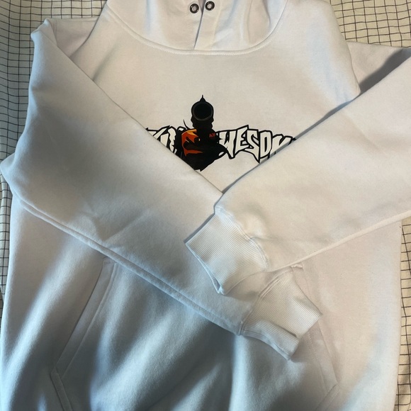 Fucking Awesome breakthru hoodie, white colour, condition 10/10. - Picture 3 of 5